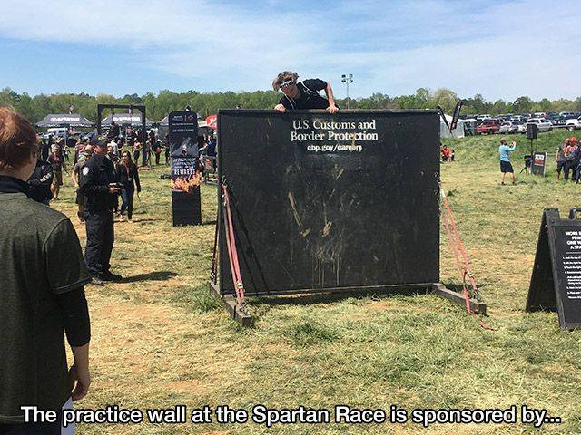 spartan race wall - U.S. Customs and Border Protection cbp.govcareer The practice wall at the Spartan Race is sponsored by...
