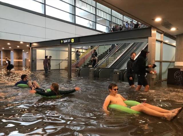 uppsala train station flood