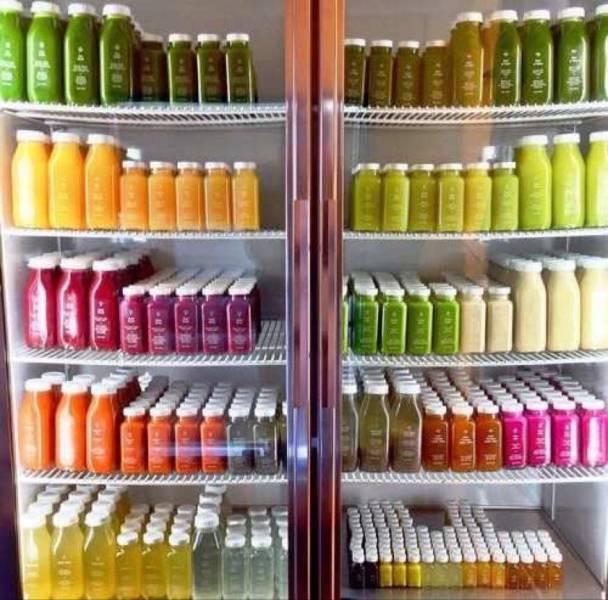 organized fruit juice