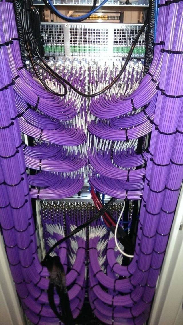 perfectly arranged wires