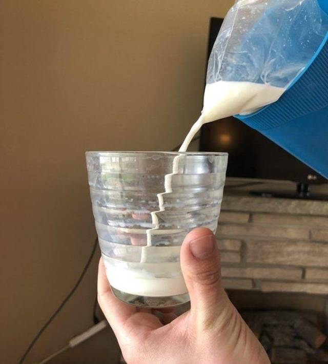 pixelated milk