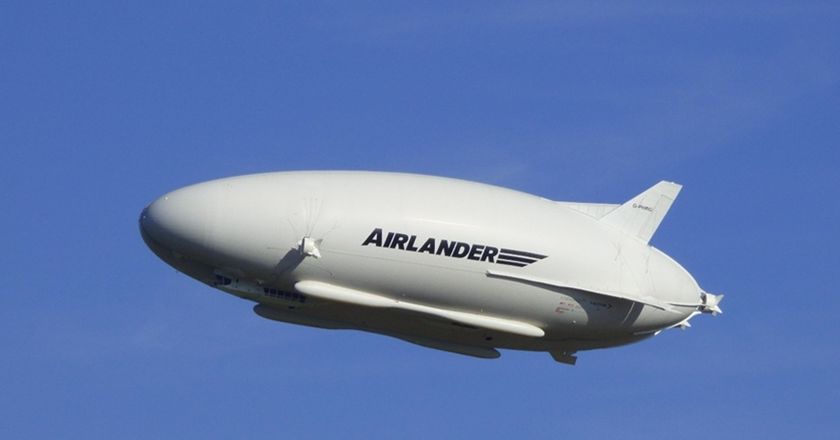 The Airliner 10, designed and manufactured by British company Hybrid Air Vehicles (HAV), is a diesel-powered, helium airship that is the largest aircraft flying today. It has been in development for years and in 2016, HAV started their first test flights.