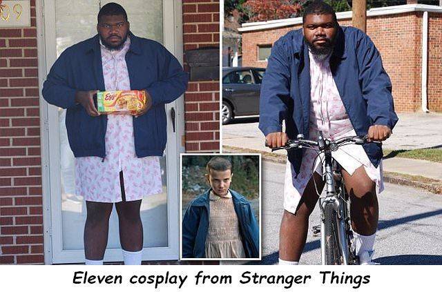 stranger things eleven cosplay - Eleven cosplay from Stranger Things