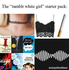 starter packs - The "tumblr white girl" starter pack 2000 Boro Thi Va Wss Et Green extreme
