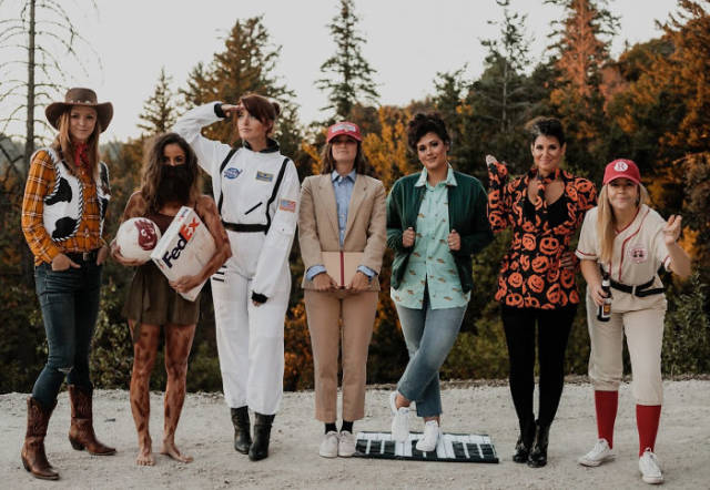 2018 Tom Hanks: Toy Story, Castaway, Apollo 13, Forrest Gump, Big, David S. Pumpkins (SNL), A League of Their Own
1This Group Of Girl Friends Has The Best Idea For Halloween Costumes