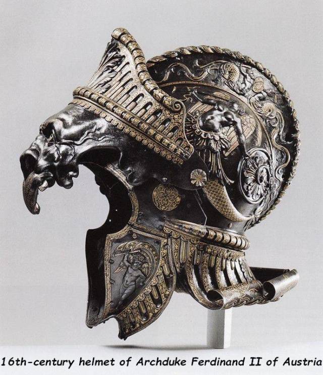 cool pic of filippo negroli - Ecco Word 16thcentury helmet of Archduke Ferdinand Ii of Austria