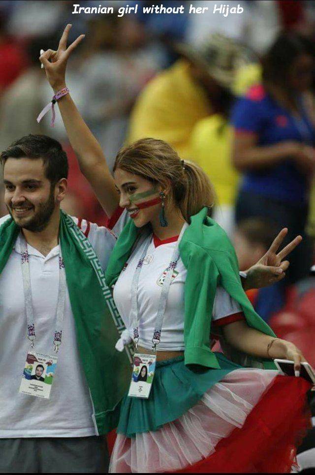 iranian fans - Iranian girl without her Hijab Se nu