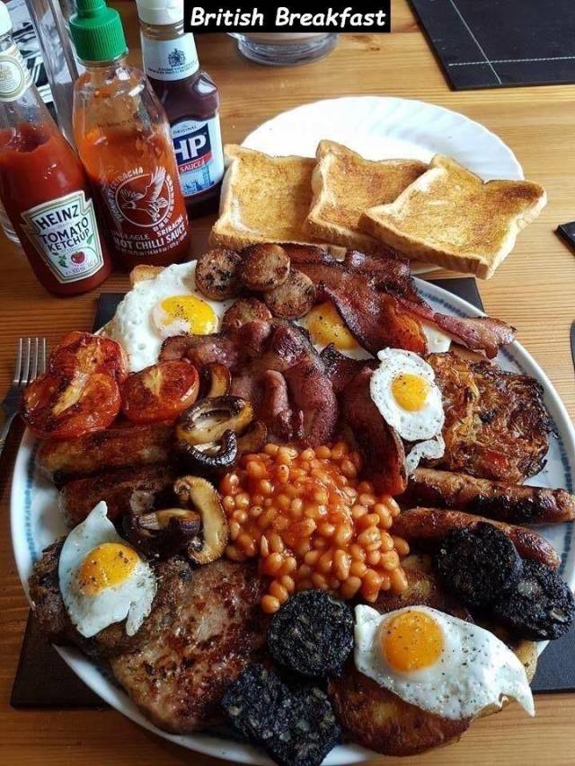 proper english breakfast - British Breakfast Salece Heinz Social
