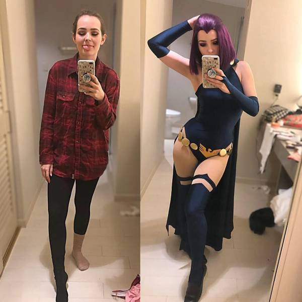 raven cosplay sexy