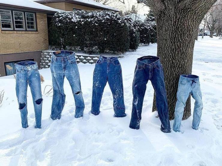frozen pants challenge