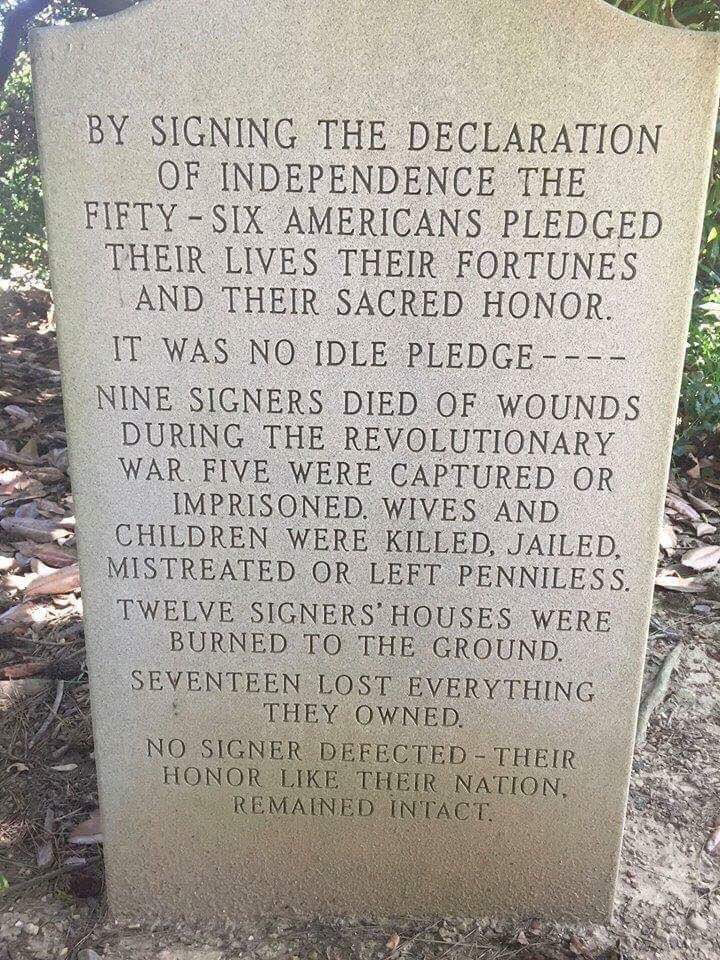 happened to the signers of the declaration - By Signing The Declaration Of Independence The FiftySix Americans Pledged Their Lives Their Fortunes And Their Sacred Honor. It Was No Idle Pledge Nine Signers Died Of Wounds During The Revolutionary War Five W