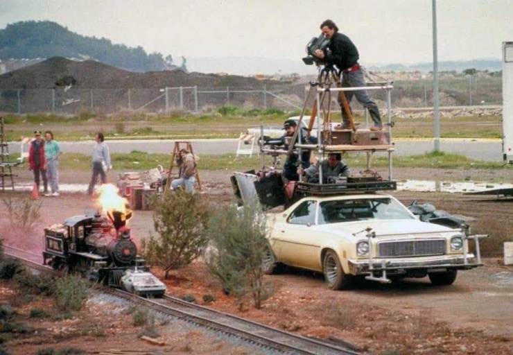 back to the future filming