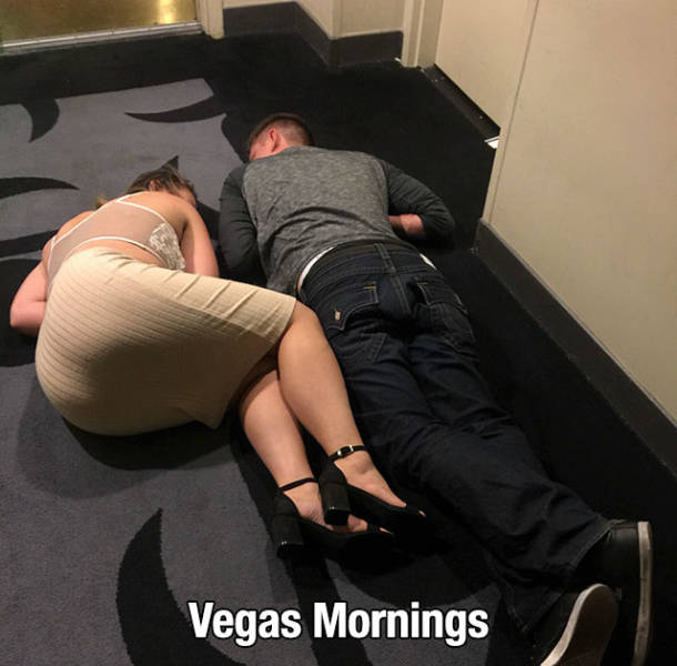 drunk fails - Vegas Mornings