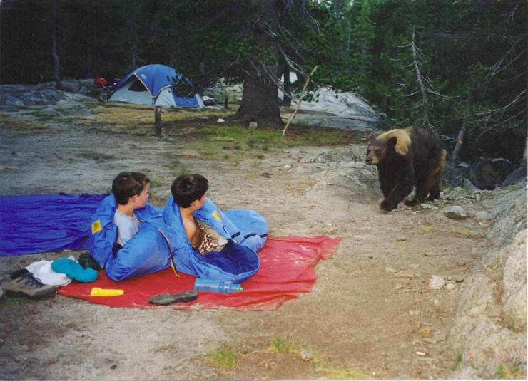 random pics - camping with kids funny