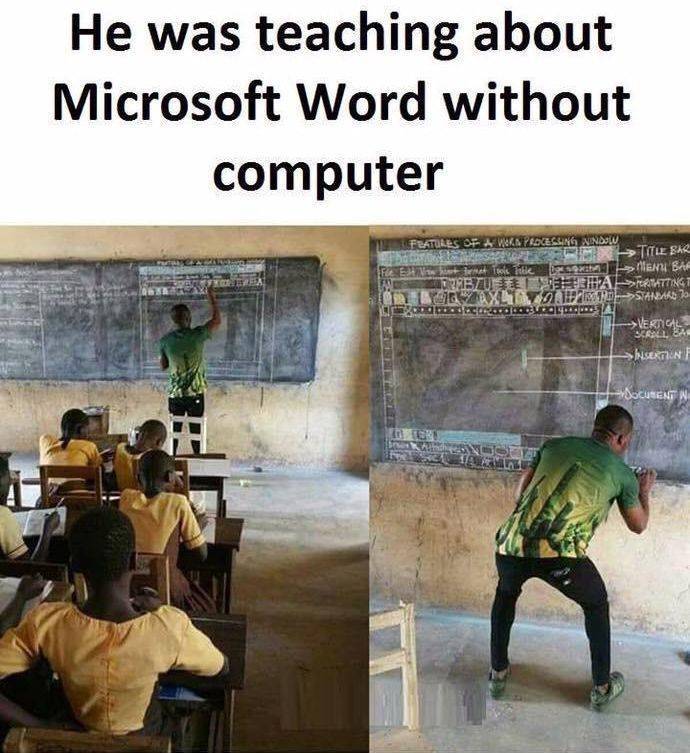 ghana microsoft word - He was teaching about Microsoft Word without computer Les Of Wkn Processing Nendulu Top Title Bar M Enu Baf Ha Rmattinat Sites To Dassa 1 Verna senin Document W
