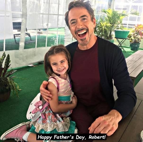 Morgan Stark - Happy Father's Day, Robert!