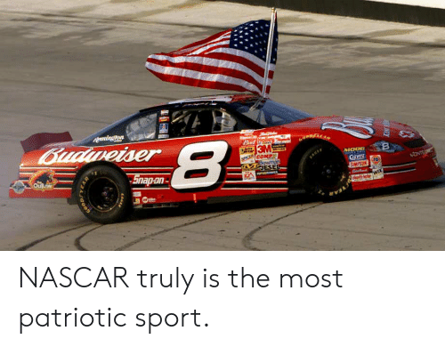 happy 4th of july nascar - Budweiser Snapon Nascar truly is the most patriotic sport.