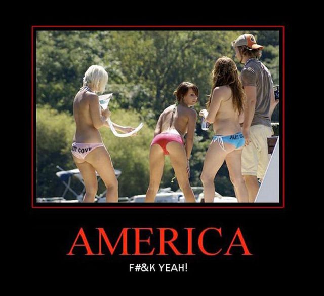 patriotic hot meme - In Cove America F#&K Yeah!