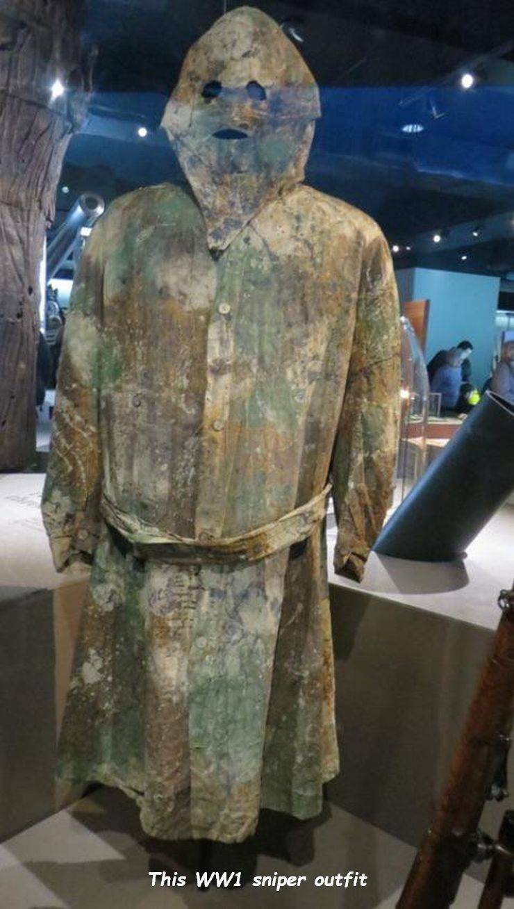This WW1 sniper outfit