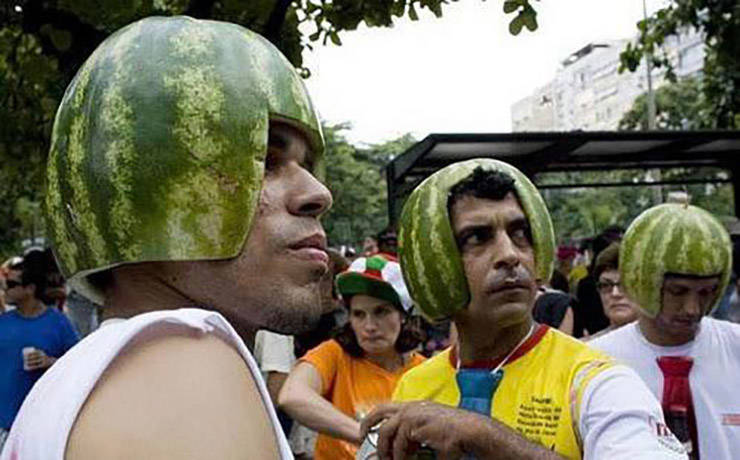 nigger watermelon helmet