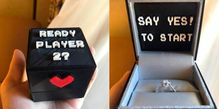 gaming ring box - Say Yes! To Start Ready Player