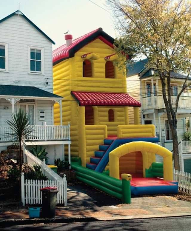 life size bouncy house