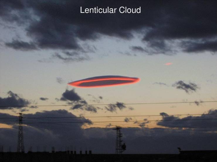 lenticular clouds ufo - Lenticular Cloud