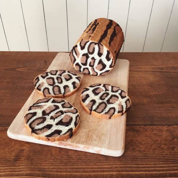 leopard bread