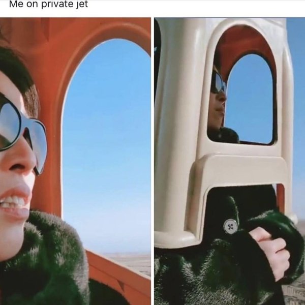 Instagram vs Reality - fake plane ride challenge - Me on private jet