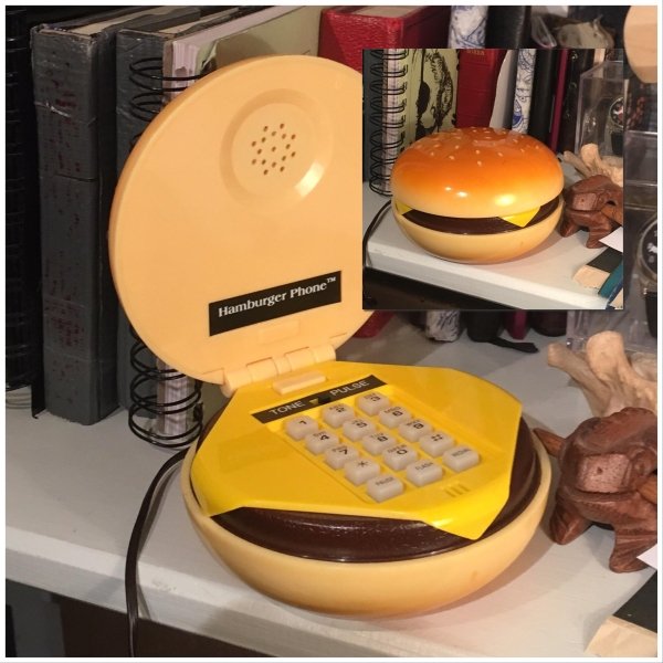 fast food - Hamburger Phone