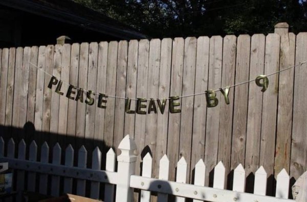 picket fence - Please Fase Leave