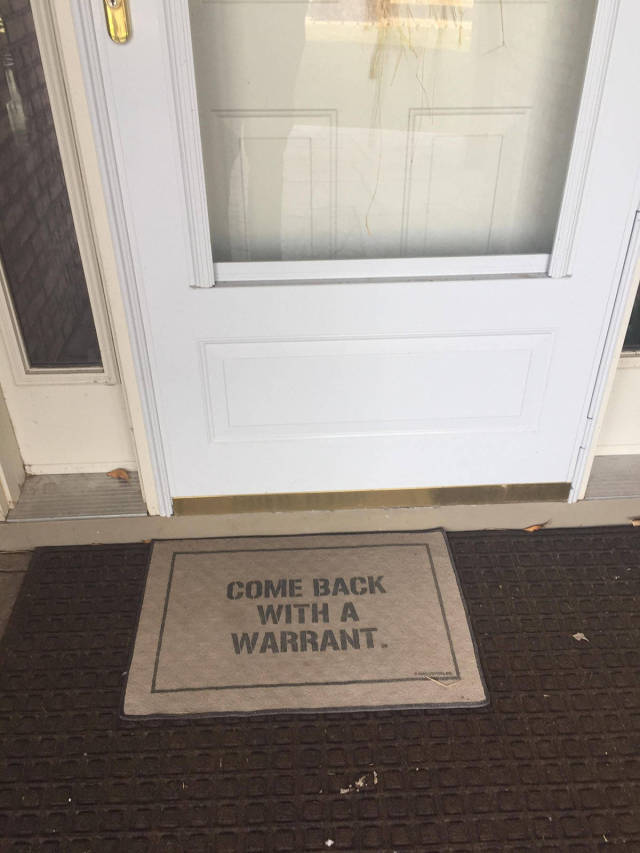 floor - Come Back With A Warrant. Gedicale Delete