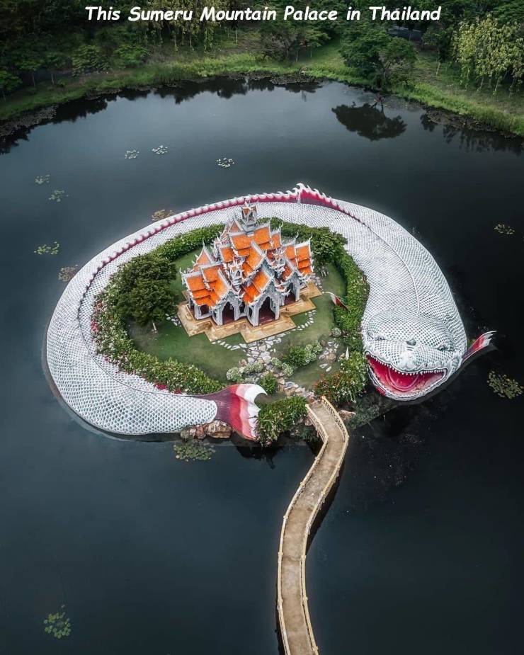sumeru mountain palace in thailand - This Sumeru Mountain Palace in Thailand