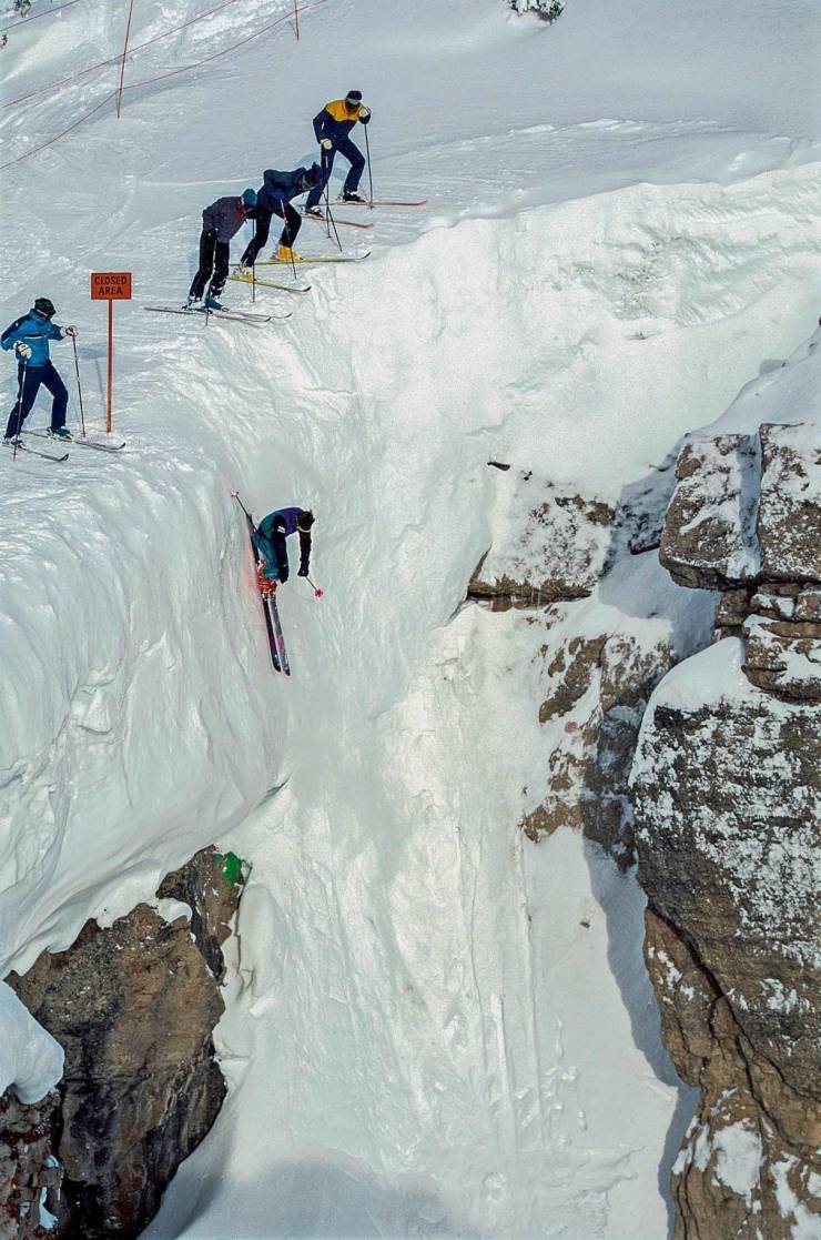 jackson hole corbet's couloir - Closed Arer