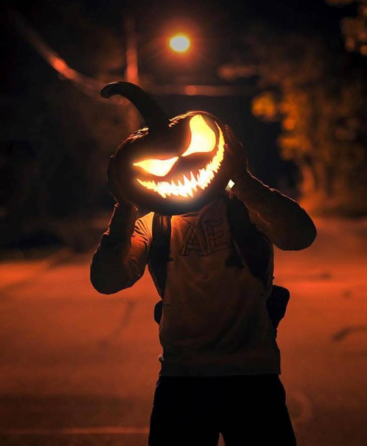 spooky pumpkin