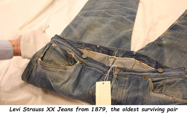 world's oldest jeans - Levi Strauss Xx Jeans from 1879, the oldest surviving pair