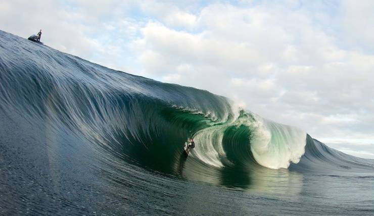biggest slab waves