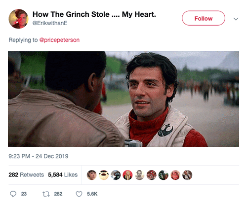 finn and poe dameron - How The Grinch Stole .... My Heart. pricepeterson 282 5,584 9028808 282 5,584 23 11 282 O