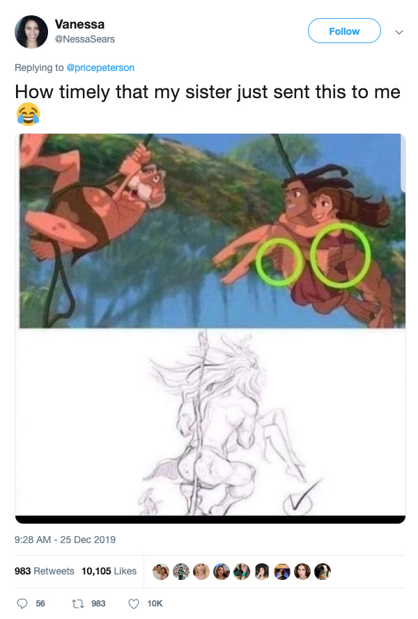 tarzan meme - Vanessa How timely that my sister just sent this to me 983 10,105 20.0 0 0 56 2