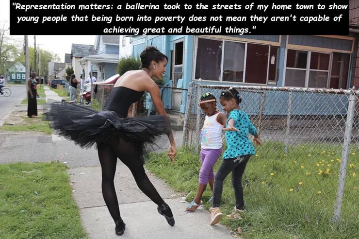 inner city rochester - "Representation matters a ballerina took to the streets of my home town to show young people that being born into poverty does not mean they aren't capable of achieving great and beautiful things."