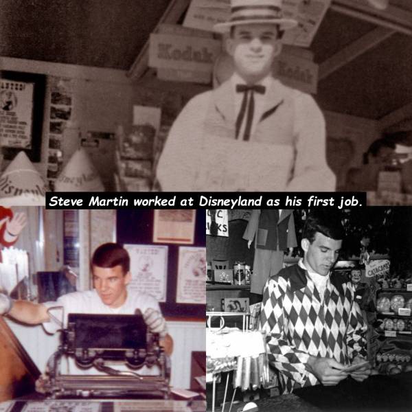 steve martin disneyland magic shop - Steve Martin worked at Disneyland as his first job. An