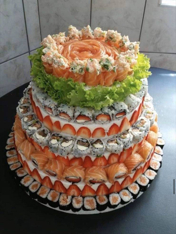 sushi cakes