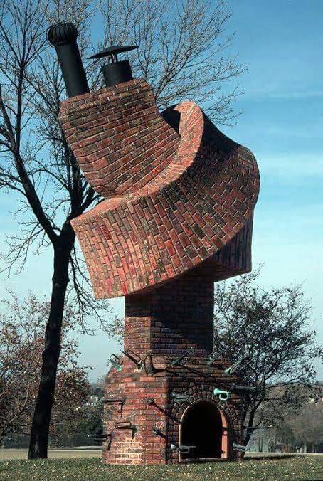 twisted chimney