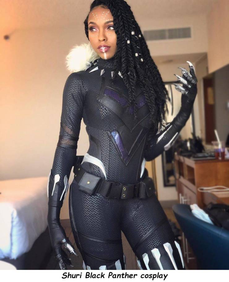 latex clothing - Shuri Black Panther cosplay