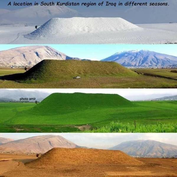 Nature - A location in South Kurdistan region of Iraq in different seasons. Sa photo amir