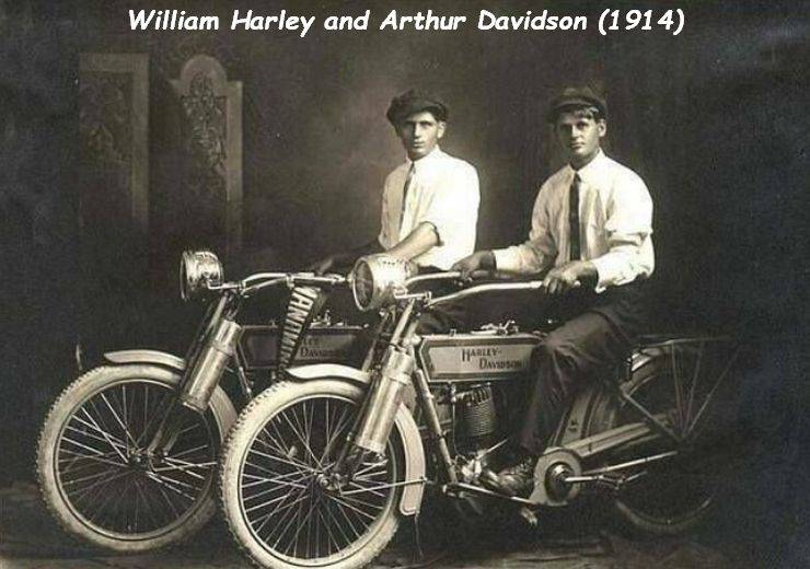 william harley arthur davidson - William Harley and Arthur Davidson 1914 Harley