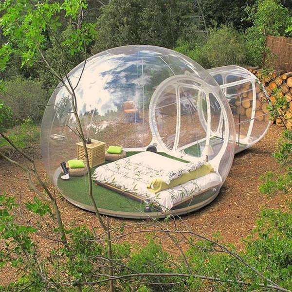 bubble tent - A