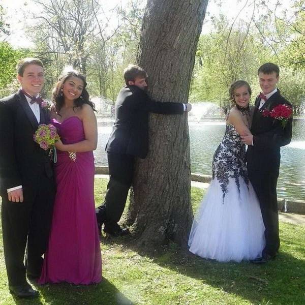 funny group prom