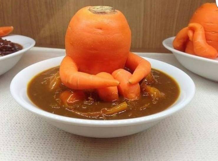 funny shaped vegetables