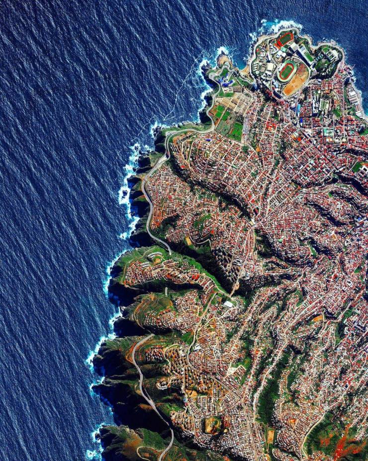 valparaiso chile satellite